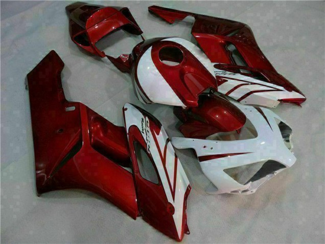 Billige Honda CBR1000RR Motorrad Verkleidung 2004-2005 - Weiss Rot Schwarz