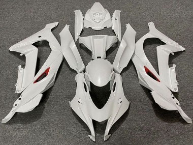 Billige Kawasaki ZX10R Motorrad Verkleidung 2016-2020 - Perl Weiss Rotmen