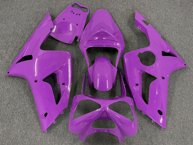 Billige Kawasaki ZX6R Motorrad Verkleidung 2003-2004 - Magenta