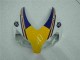 Billige Honda CBR1000RR Motorrad Verkleidung 2004-2005 - Weiss Blau Gelb Rothmans