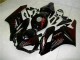Billige Honda CBR1000RR Motorrad Verkleidung 2004-2005 - Glanzendes Schwarz Rot Flamme