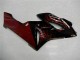 Billige Honda CBR1000RR Motorrad Verkleidung 2004-2005 - Glanzendes Schwarz Rot Flamme