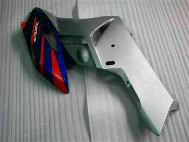 Billige Honda CBR1000RR Motorrad Verkleidung 2004-2005 - Silber Rot Blau Schwarz Streifen