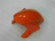 Billige Honda CBR1000RR Motorrad Verkleidung 2004-2005 - Orange Glanzendes Schwarz