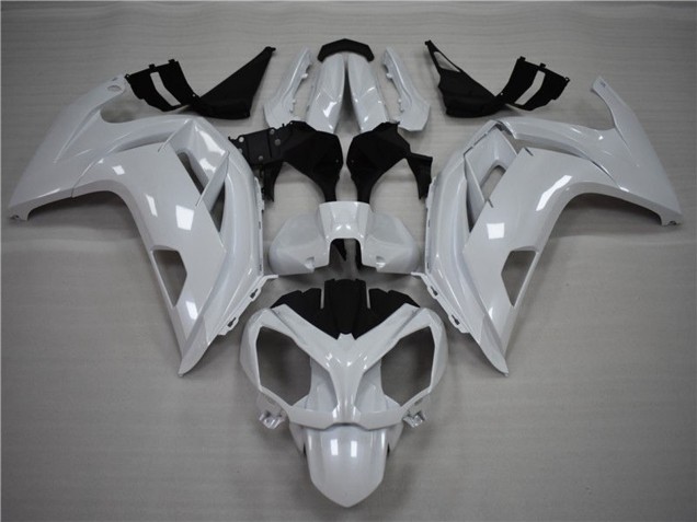Billige Kawasaki Ninja 650R Motorrad Verkleidung 2009-2011 - Perl Weiss
