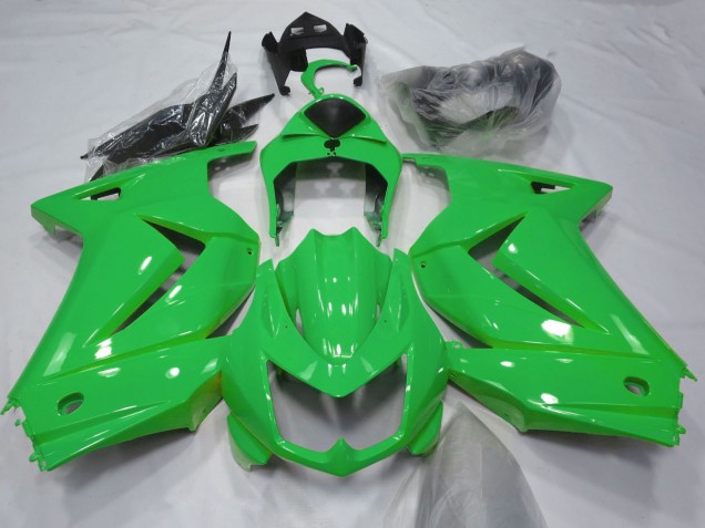 Billige Kawasaki Ninja 250 Motorrad Verkleidung 2008-2012 - Grun