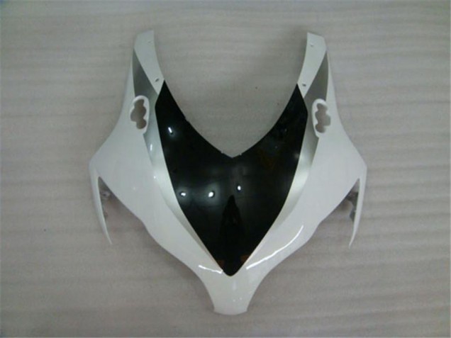 Billige Honda CBR1000RR Motorrad Verkleidungen Kit 2008-2011 - Weiss Glanzendes Schwarz