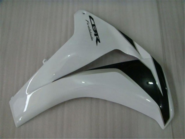 Billige Honda CBR1000RR Motorrad Verkleidungen Kit 2008-2011 - Weiss Glanzendes Schwarz