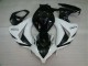 Billige Honda CBR1000RR Motorrad Verkleidungen Kit 2008-2011 - Weiss Glanzendes Schwarz
