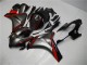 Billige Honda CBR1000RR Motorrad Verkleidung 2008-2011 - Grau Rot Glanzendes Schwarz
