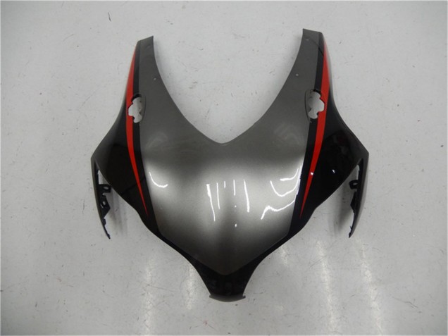 Billige Honda CBR1000RR Motorrad Verkleidung 2008-2011 - Grau Rot Glanzendes Schwarz