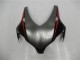 Billige Honda CBR1000RR Motorrad Verkleidung 2008-2011 - Grau Rot Glanzendes Schwarz