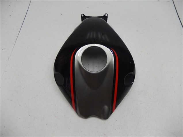 Billige Honda CBR1000RR Motorrad Verkleidung 2008-2011 - Grau Rot Glanzendes Schwarz
