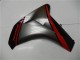 Billige Honda CBR1000RR Motorrad Verkleidung 2008-2011 - Grau Rot Glanzendes Schwarz