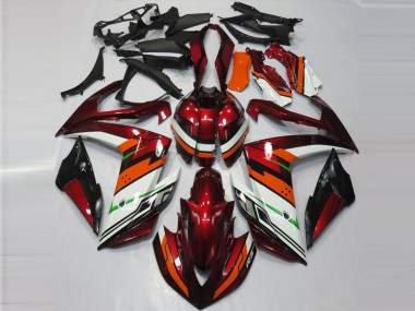 Billige Yamaha R3 Motorrad Verkleidung 2015-2018 - Weiss Rot Orange Grun Schwarz