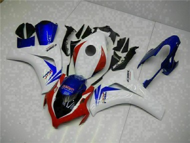 Billige Honda CBR1000RR Motorrad Verkleidung 2008-2011 - Weiss Rot Blau HRC