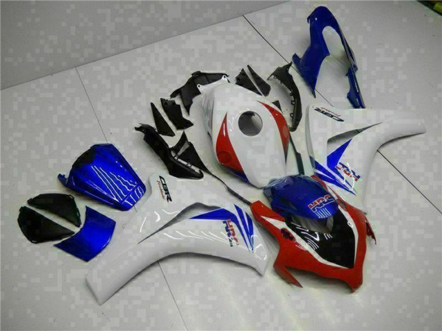 Billige Honda CBR1000RR Motorrad Verkleidung 2008-2011 - Weiss Rot Blau HRC