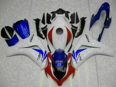 Billige Honda CBR1000RR Motorrad Verkleidung 2008-2011 - Weiss Rot Blau HRC