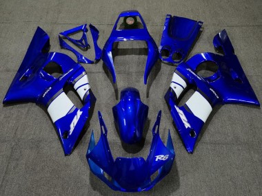 Billige Yamaha R6 Motorrad Verkleidung 1998-2002 - Blau Weiss