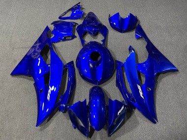 Billige Yamaha R6 Motorrad Verkleidung 2008-2016 - Blau