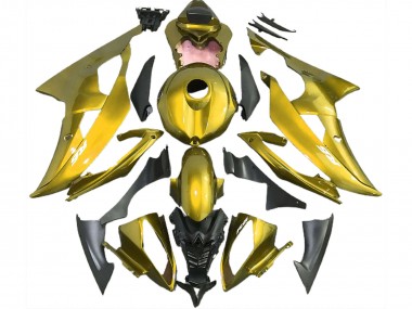 Billige Yamaha R6 Motorrad Verkleidung 2008-2016 - Gelb