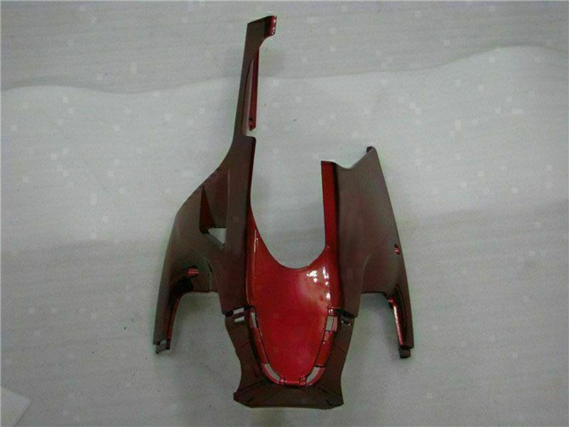 Billige Honda CBR1000RR Motorrad Verkleidung Kit 2008-2011 - Glanzendes Schwarz Rot Flamme