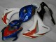 Billige Honda CBR1000RR Motorrad Verkleidungen Kit 2008-2011 - Weiss Rot Blau HRC