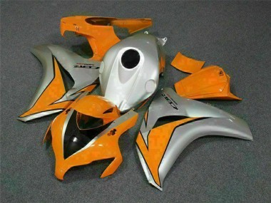 Billige Honda CBR1000RR Motorrad Verkleidung 2008-2011 - Silber Orange