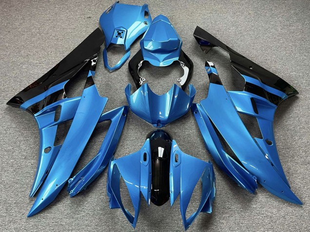 Billige Yamaha R6 Motorrad Verkleidung 2006-2007 - Weiss Blau Rot Grun Dunlop Wudy Michelin Motul