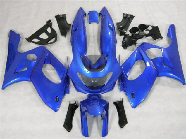 Billige Yamaha YZF600R Thundercat Motorrad Verkleidung 1996-2007 - Glanzendes Blau Vibrant
