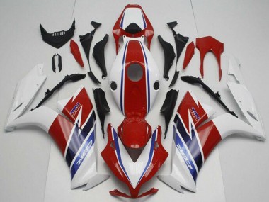 Billige Honda CBR1000RR Motorrad Verkleidung 2012-2016 - Weiss Rot Blau