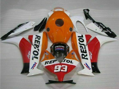 Billige Honda CBR1000RR Motorrad Verkleidung 2012-2016 - Weiss Orange Rot Glanzendes Schwarz HRC Repsol 93
