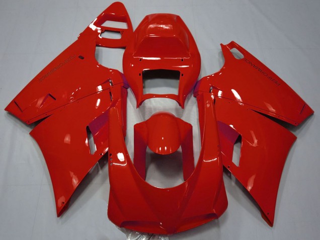 Billige Ducati 748 916 996 998 Motorrad Verkleidung 1993-2005 - Rot Performance