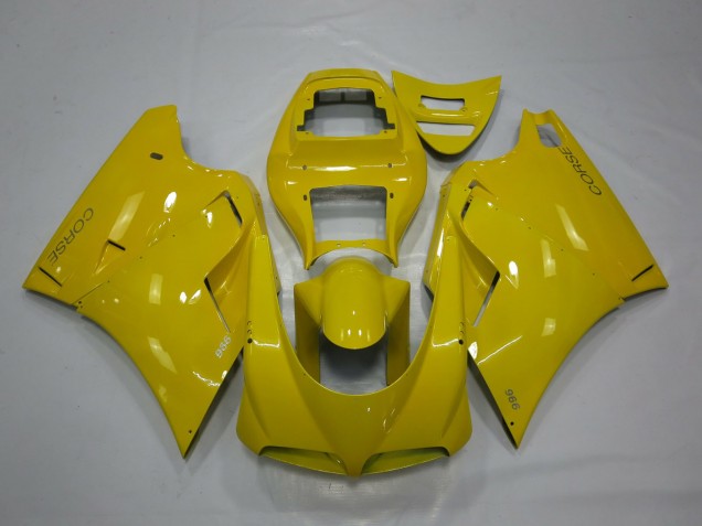 Billige Ducati 996 Motorrad Verkleidung 1993-2005 - Gelb