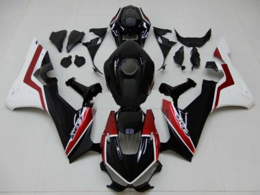 Billige Honda CBR1000RR Motorrad Verkleidung 2017-2023 - Weiss Rot Glanzendes Schwarz