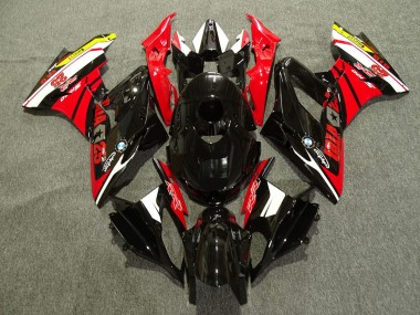 Billige BMW S1000RR Motorrad Verkleidung 2015-2016 - Weiss Rot Gelb Glanzendes Schwarz