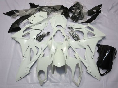 Billige BMW S1000RR Motorrad Verkleidung 2009-2014 - Perl Weiss