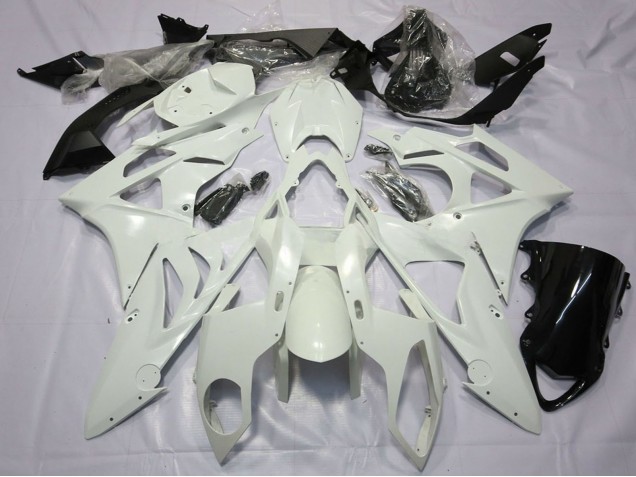 Billige BMW S1000RR Motorrad Verkleidung 2009-2014 - Perl Weiss