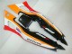 Billige Honda CBR600 F3 Motorrad Verkleidung 1995-1996 - Orange Weiss Rot Glanzendes Schwarz Repsol