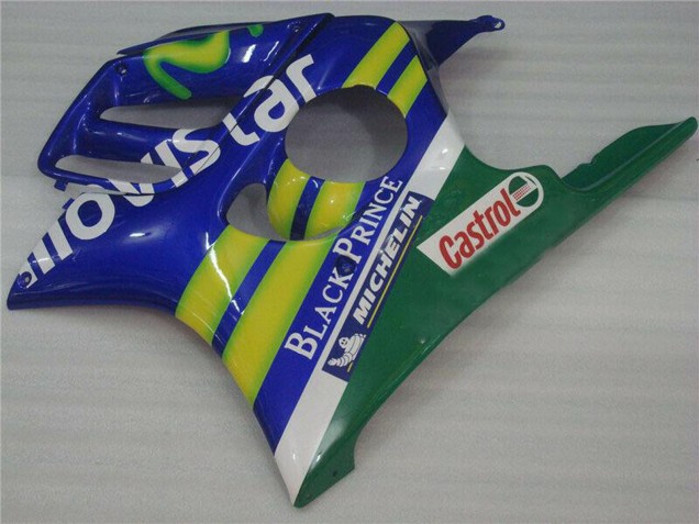 Billige Honda CBR600 F3 Motorrad Verkleidung 1995-1996 - Blau Grun Gelb MoviStar Rot Castrol