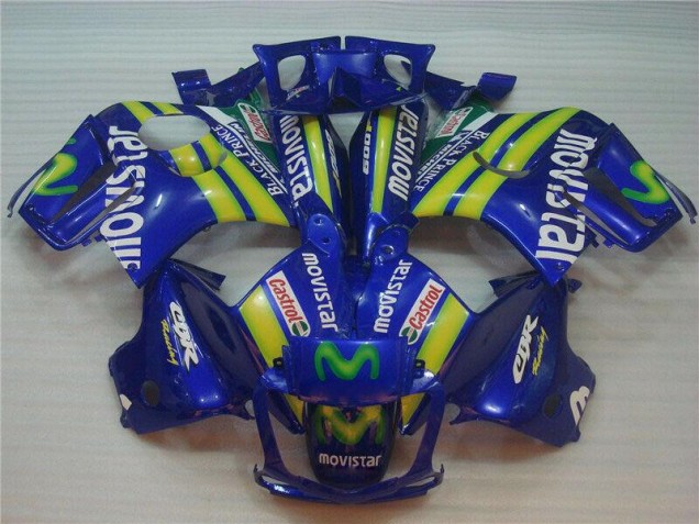Billige Honda CBR600 F3 Motorrad Verkleidung 1995-1996 - Blau Grun Gelb MoviStar Rot Castrol