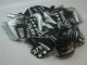 Billige Honda CBR600 F3 Motorrad Verkleidung 1995-1996 - Silber Glanzendes Schwarz SevenStars