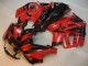 Billige Honda CBR600 F3 Motorrad Verkleidung 1995-1996 - Rot Glanzendes Schwarz