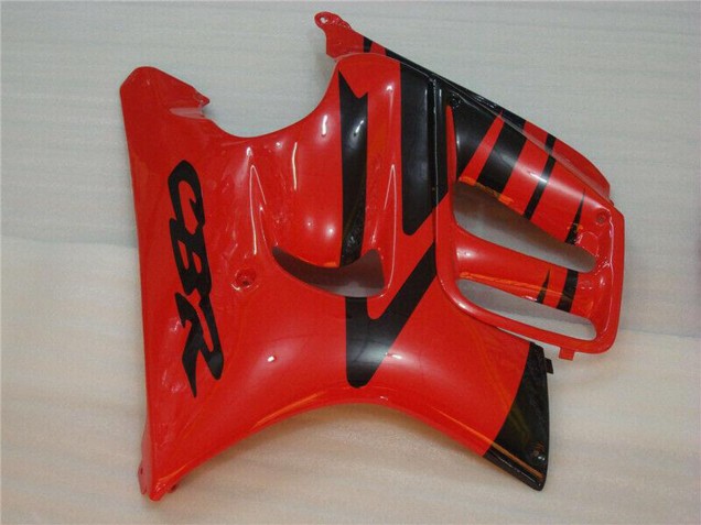 Billige Honda CBR600 F3 Motorrad Verkleidung 1995-1996 - Rot Glanzendes Schwarz