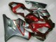 Billige Honda CBR600 F4i Motorrad Verkleidung Kit 2001-2003 - Silber Rot