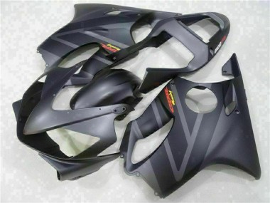 Billige Honda CBR600 F4i Motorrad Verkleidung 2001-2003 - Matt Schwarz Grau