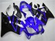 Billige Honda CBR600 F4i Motorrad Verkleidung 2001-2003 - Blau Glanzendes Schwarz