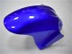 Billige Honda CBR600 F4i Motorrad Verkleidung 2001-2003 - Blau Glanzendes Schwarz