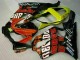 Billige Honda CBR600 F4i Motorrad Verkleidung 2001-2003 - Gelb Orange Glanzendes Schwarz Rossi 46