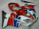 Billige Honda CBR600 F4i Motorrad Verkleidung 2001-2003 - Weiss Rot Blau Schwarz